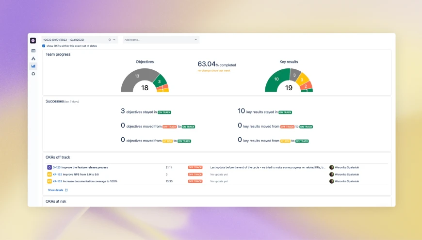 افزونه OKR برای JIRA
