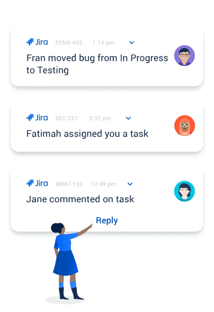 نوتیفیکیشن جیرا