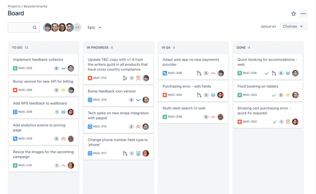 نمودار کانبان (Kanban Board)